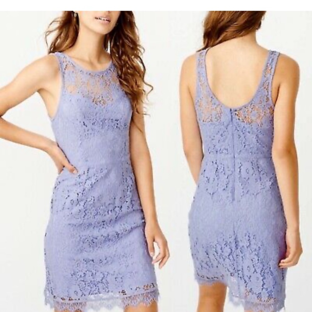New with Tags A&F Lace dress in lilac